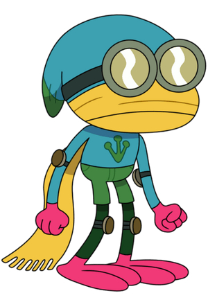This is the Avatar Image for the Sprig Plantar Amphibia - (Yago Contatori) AI Voice and Text to Speech Generator